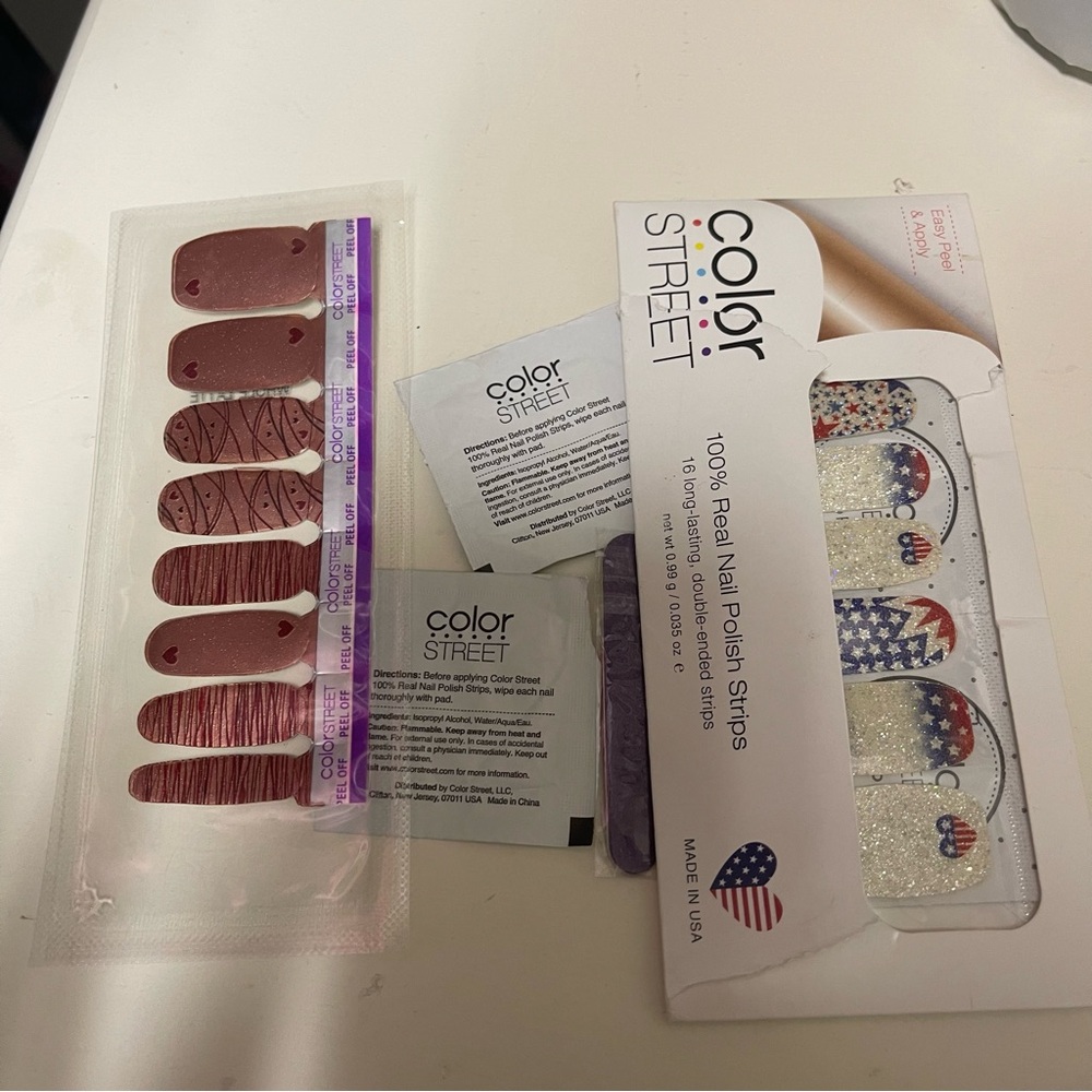 Colorstreet retired nail polish strips